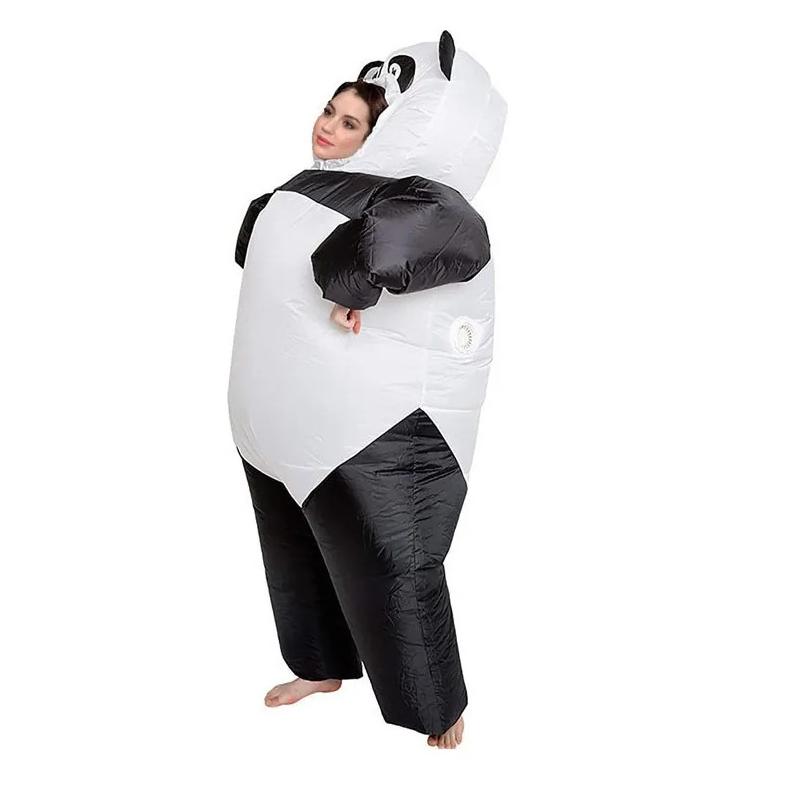 Cute Giant Panda Inflatable Costume, Adult