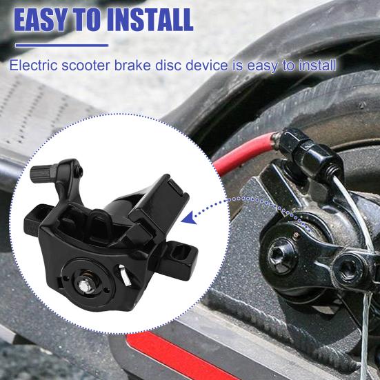 Electric Scooter Disc Brake Aluminum Alloy Electric Scooter Mechanical Brake Caliper Replacement Parts for Xiao Mi Pro 3/4