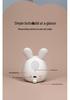 Round Rabbit Smart Alarm Clock with Night Light for Kids