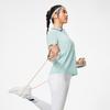 Li-Ning Polo de sport confortable évacuant l'humidité pour femmes Hauts Vert plume APLU158-3