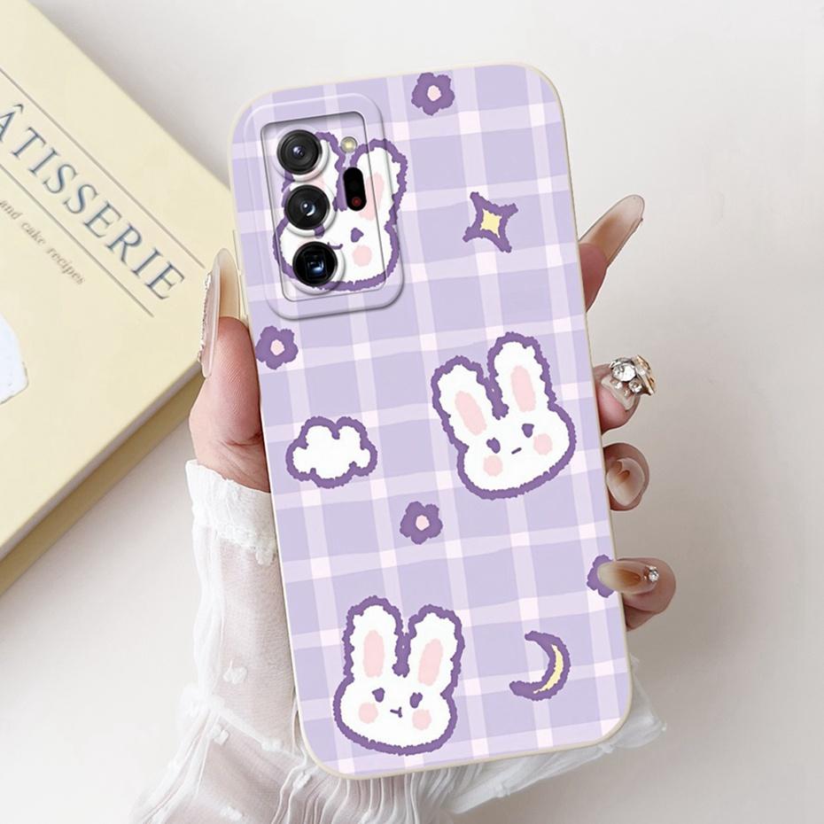 Cute Cartoon Phone Case For Samsung Galaxy Note 20 Ultra Note20 Soft Silicone Shockproof Cover For Samsung Note 20 20Ultra 5G