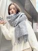 New Imitation Cashmere Women Scarf Winter Preppy Style Solid Scarve Pashmina Tassel Mujer Female Foulard Bufanda Long Wrap Shawl