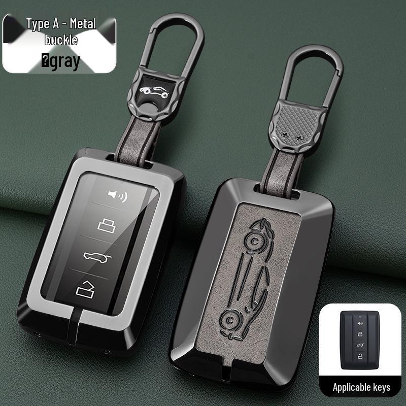 Tank 300 Car Key Cover Set: Compatible Key Shell & Protective Wrap with Buckle