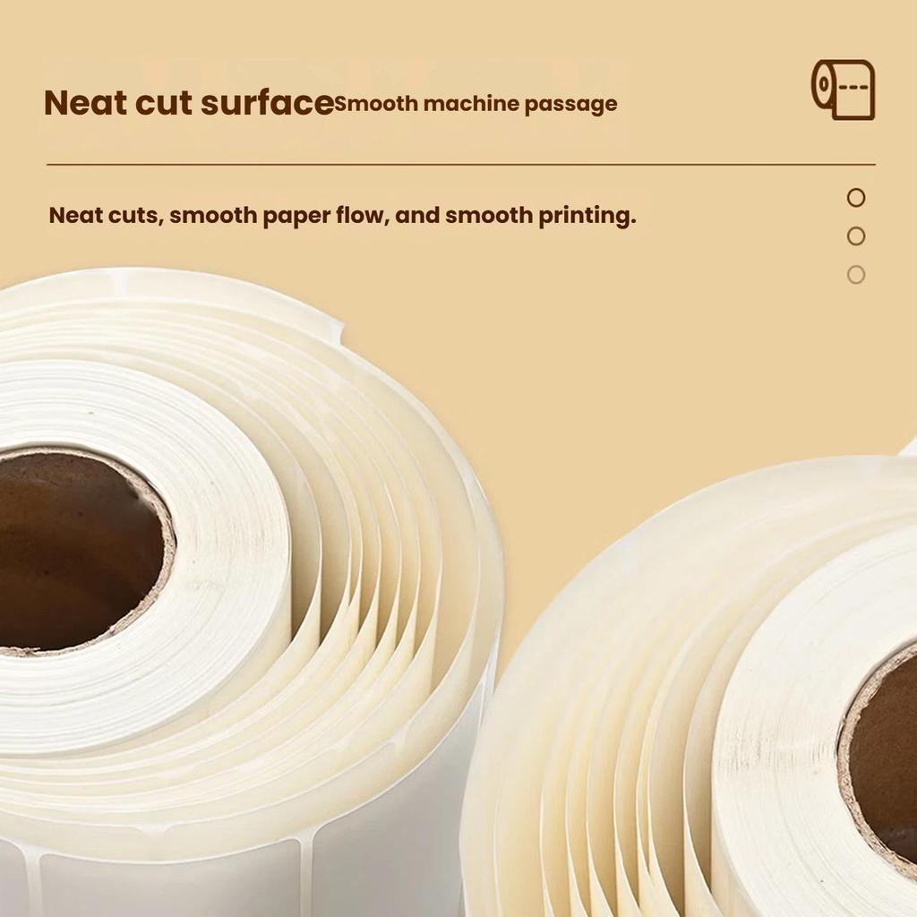 NVV 50mm*70mm*500 Sheets Triple-Protection Thermal Label Printing Paper Electronic Shipping Label Self-Adhesive Cargo Material Barcode Paper