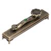 Incense Box  Metal Material Incense Stick  Special Gift for Friends Antique 9.0x1.8x1.2in for Meditation and Relax
