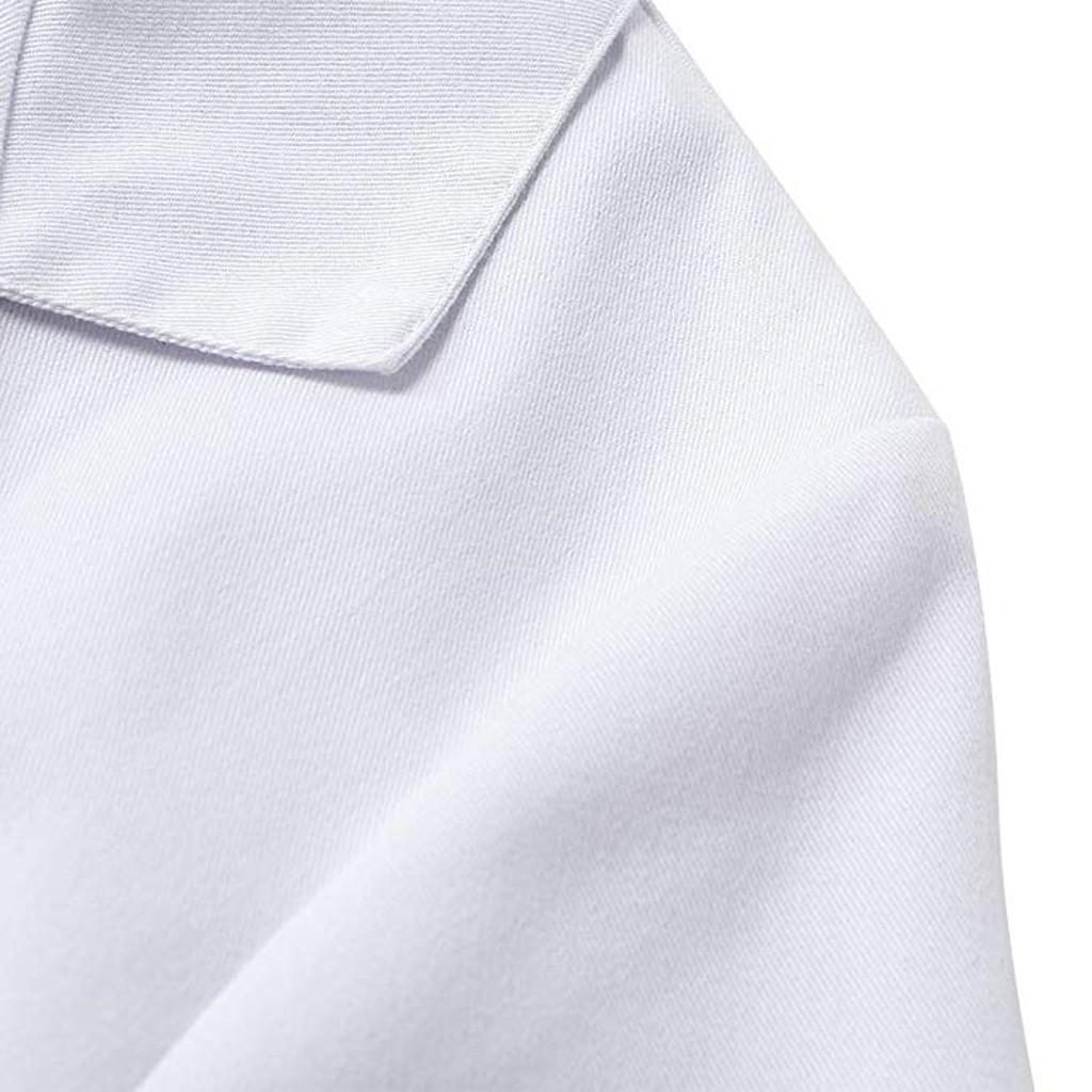 Women's Nurse Scrub Top White Medical Clothing Uniform Scrubs Set Uniformes Clinicos Workwear Beautician Nursing Suits