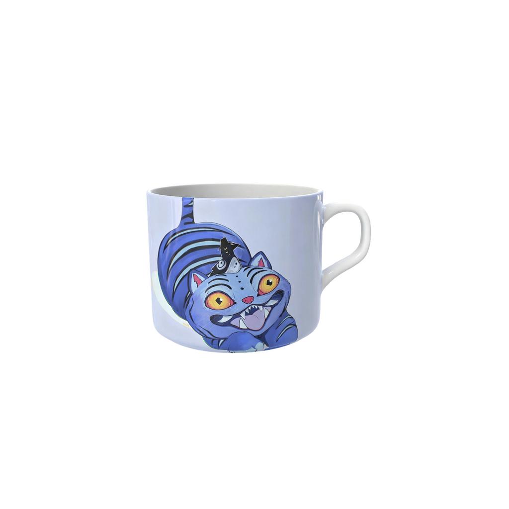 Colorful Art Pattern Mugs - Personalized Trendy Cartoon Character Series Ceramic Cups