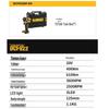 DEWALT 20V Cordless Brushless Impact Wrench CN plug (adapter included)