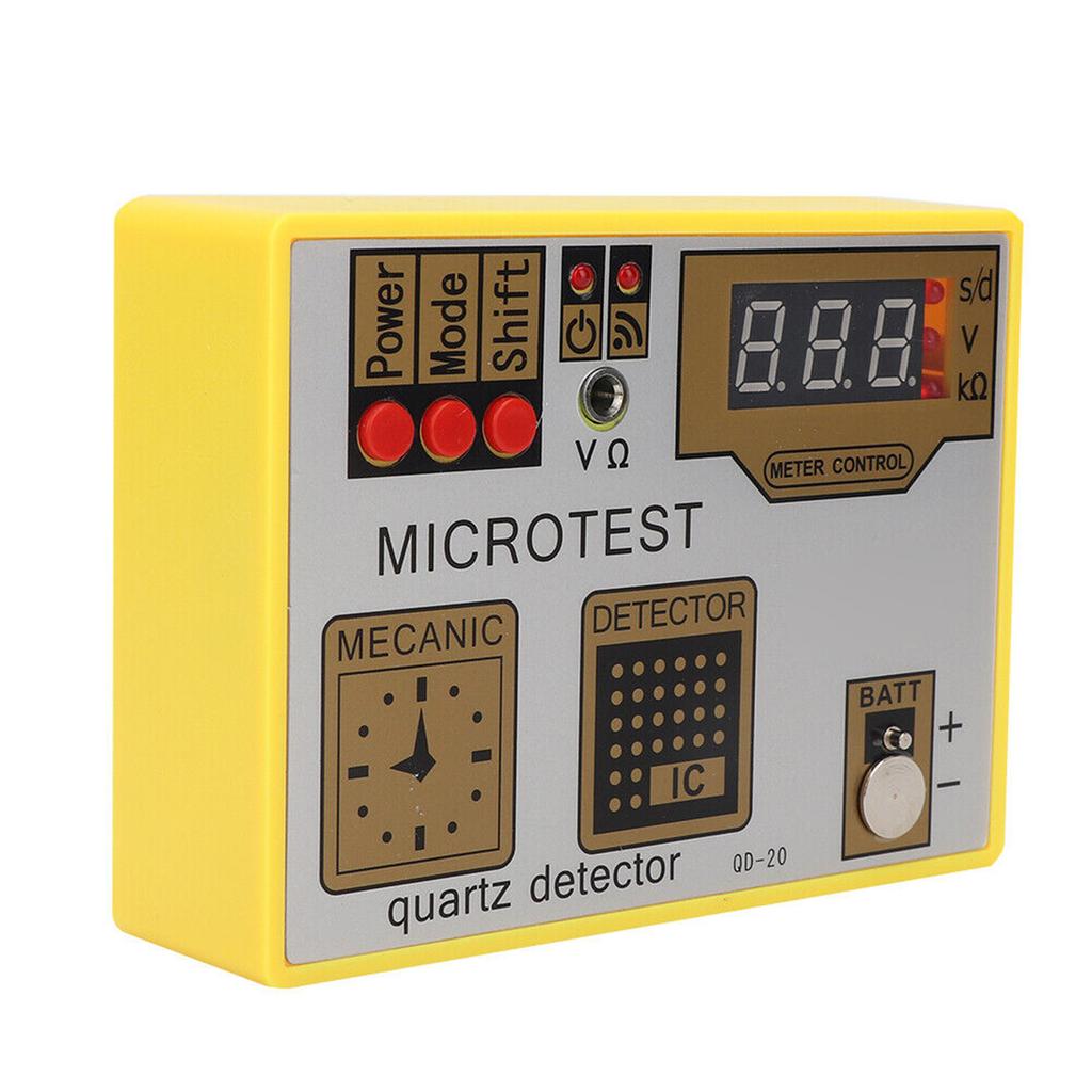QD20 Watch Battery Pulse Tester Quartz Movement Tester Demagnetizer  Watch Repair Tool Watchmaker Microtest watch