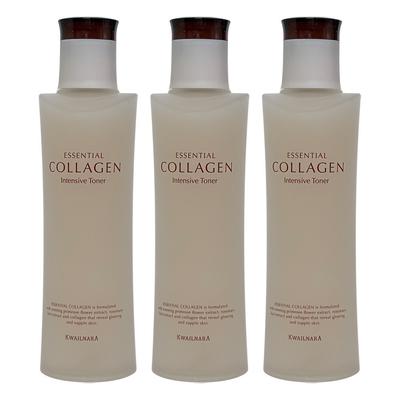 Kwaulnara Essential Collagen Intensiv-Toner 185ml 3er-Pack, 3 Stück
