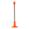 Golf Cutting Direction Indicator Orange 2 Sections Telescopic Golf Alignment Swing Training Aid Stick