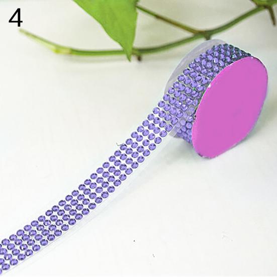 Self-Adhesive Acrylic Rhinestones Stick On Scrapbooking Craft Sticker Tape