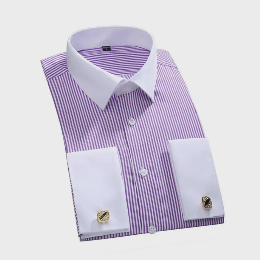 Men's Casual & Business French Cufflink Shirts