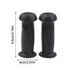 1Pair Universal High-Elastic Rubber Handle Grips Non-Slip Handlebar Covers Bike Scooter Balance Bike Grips Handle Protectors