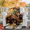 Attack on Titan Flannel Blanket Soft Warm All-Season Throw, Design for Camping, Car Travel, Hiking Sofa, Bed, Office Perfect Gift for Parties