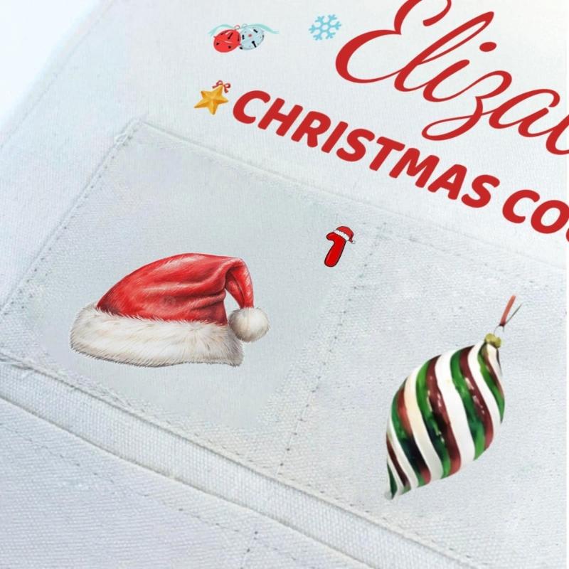 24 Numbered Advent Calendar Panel, Custom Fabric Christmas Wall Display for Entryways, Small Candy, Message Cards and Indoor Rooms
