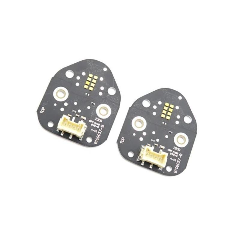 For 2017-2020 TESLA Model 3 2018 Lemon Yellow DRL chip Board Angel Eyes Car light color modification Car headlights Ballast chip