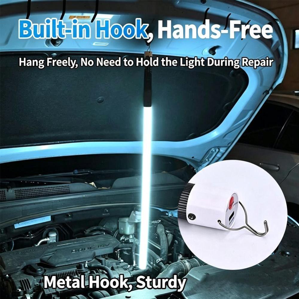 Rechargeable Flexible Work Light Waterproof Inspection Lamp Portable LED Silicone Light Car Repair
