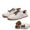 Spring Summer Fisherman Shoes Men Loafers Cool Street Style Flat Non-slip Mens Casual Shoes Cloth Plus Size 45 Beige Black Blue
