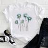 Flowers Instagram Explosion in Europe and The United States Clothing Top Shortsleeved Tshirt Oversized T Shirt  Tops