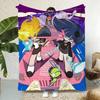 Anime P-Panty Stocking Throw  Flannel Throw Blanket,Bed Home Office Nap Blanket Travel,Camping,Picnic Blanket Soft Decor