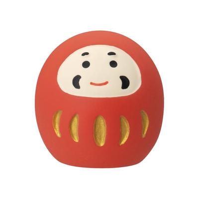 Decor Corporation Concombre Mamefuku Mascot Mamefuku Daruma Size Approx. 2.3 H2.4 ZCB-47468