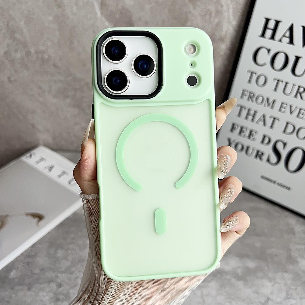 Magnetic Luxury Armor Shockproof Case For iPhone 17 Pro Max 17 Pro 17Air Matte Hard Cover