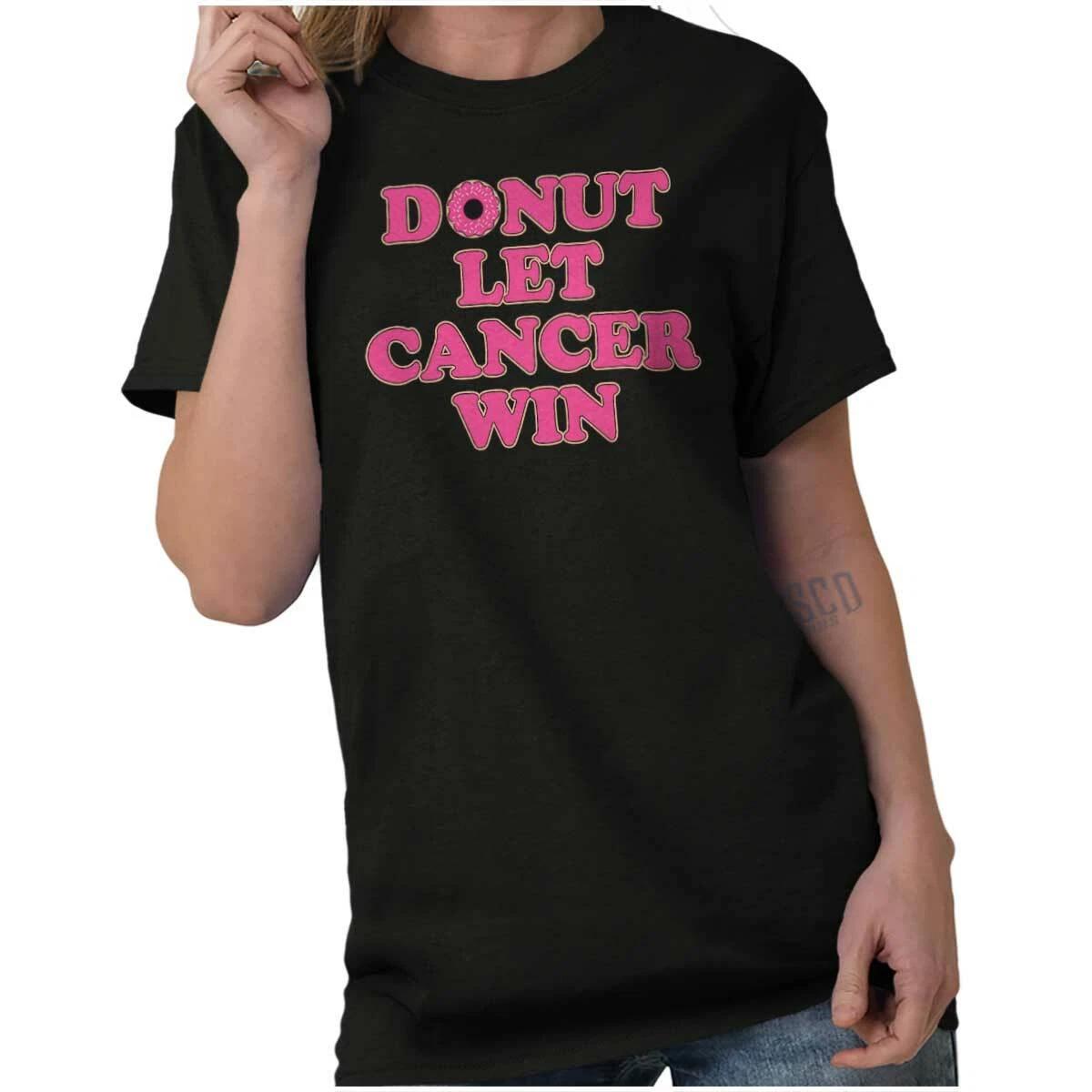 Fight Breast Cancer Cute Funny BCA Awareness Womens or Mens Crewneck T Shirt Tee S