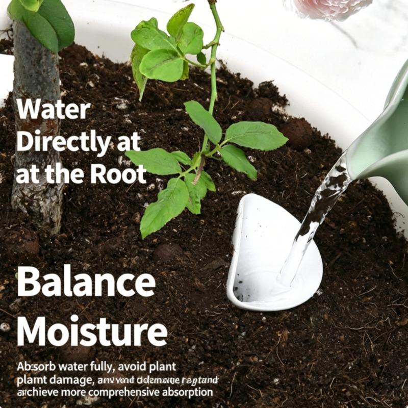 Plant Breathable Watering Device Home Conical Root Protection Tube Plastic Soil Aerator Tube Potted Flower Prevent Root Rot Tool