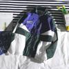 2023 Herbst Hip Hop Partnerjacke - Grün Koreanischer Stil