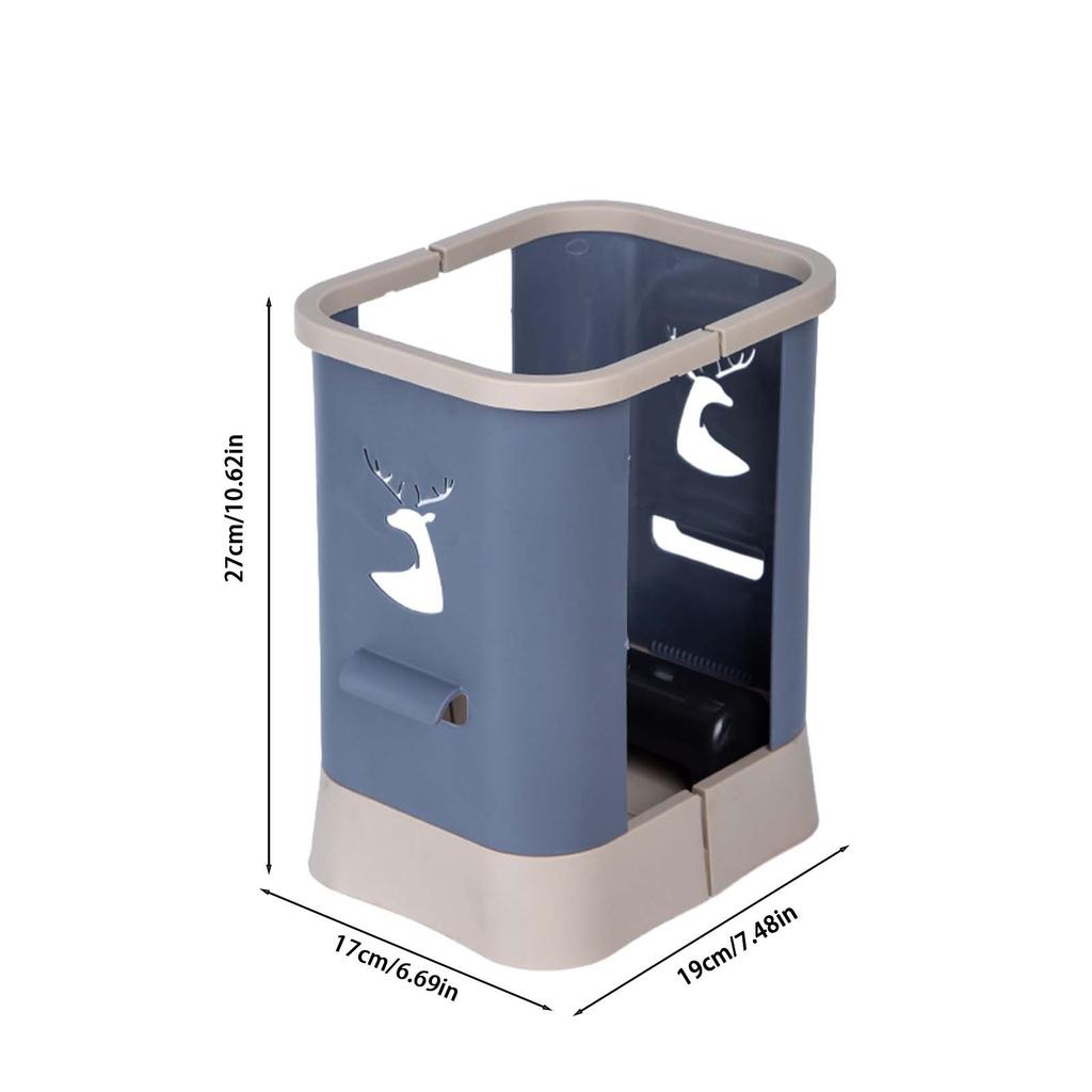 Rubbish Bin Plastic Small Trash Can Wastebasket Garbage Container Bin For Bathroom Bedroom Kitchen Home Office Trash Can Dustbin