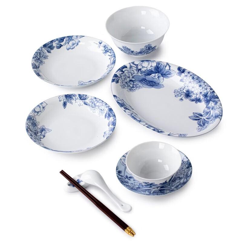 Aowei Wanyou Tongchun Jingdezhen Ceramic Dinnerware Set