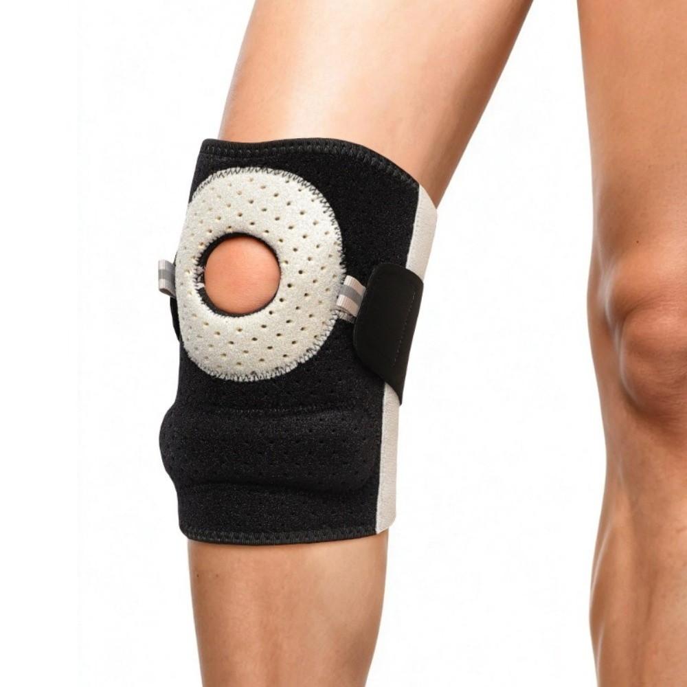Breathable Sports Knee Pad Anti-slip Patellar Tendon Support Fitness Gear Knee Brace  Basketball