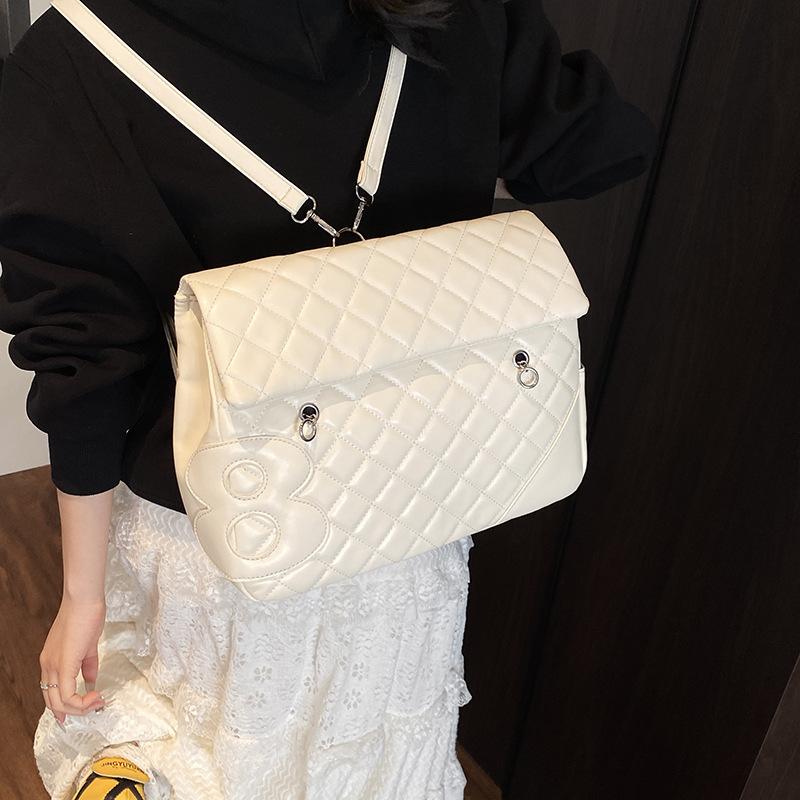 Zaino borsa donna nuova tendenza moda borsa a spalla con diamanti zaino di grande capacità borsa da viaggio