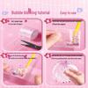 Nano Gel Squishy Toy Craft Kit - Double-Sided Tape & High Viscosity Bubble Blowing Set
