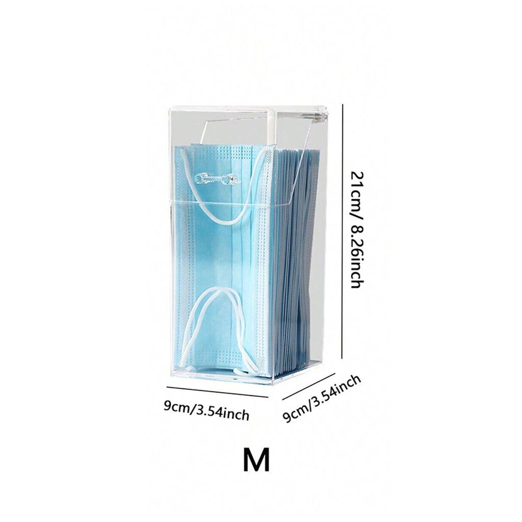 1/2pcs-Desktop Makeup Brush Storage Bucket Cup Holder with Lid Makeup Lipstick Cosmetic Storage Box Organizer Tube Transparent