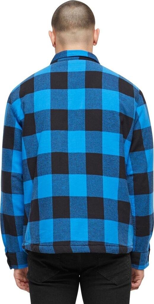 Winter Jacket Brandit Lumberjacket (9478) Black/blue