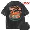 Chinese Food Aesthetic Goons Funny Crab Rangoon Camisetas Winter Custom T Shirt Illustration