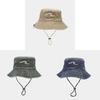 Vintage Cotton Fisherman Hat With Wide Brim Sun Protection For Outdoor Camping And Casual Wear