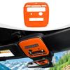 Interior Front Reading Light Panel Trim Cover Frame For Ford Bronco + Orange