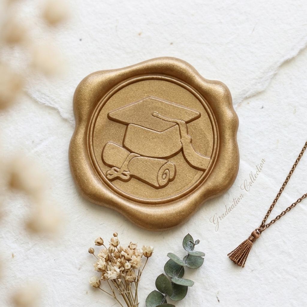 Wax Seal Stamp Kit: Embossed Stamp, Sealing Wax, Stickers for Envelopes, Postcards, Love Letters, and Gifts