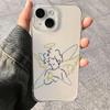 Line Angel Boy Soft Fashion Phone Case For iPhone 17 Pro Max 16 Pro 15 Plus 14 13 mini 12 11 16E 17 Air Case