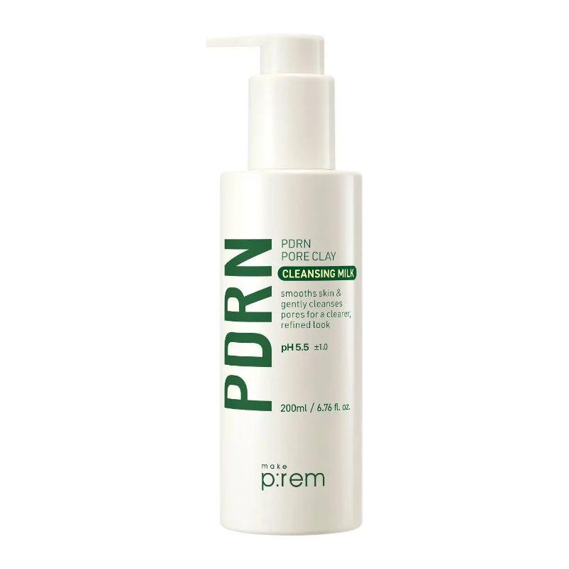 Make P:rem PDRN Pore Clay Cleansing Milk Smooth Deep Cleansing Makeup Remover 200ml
