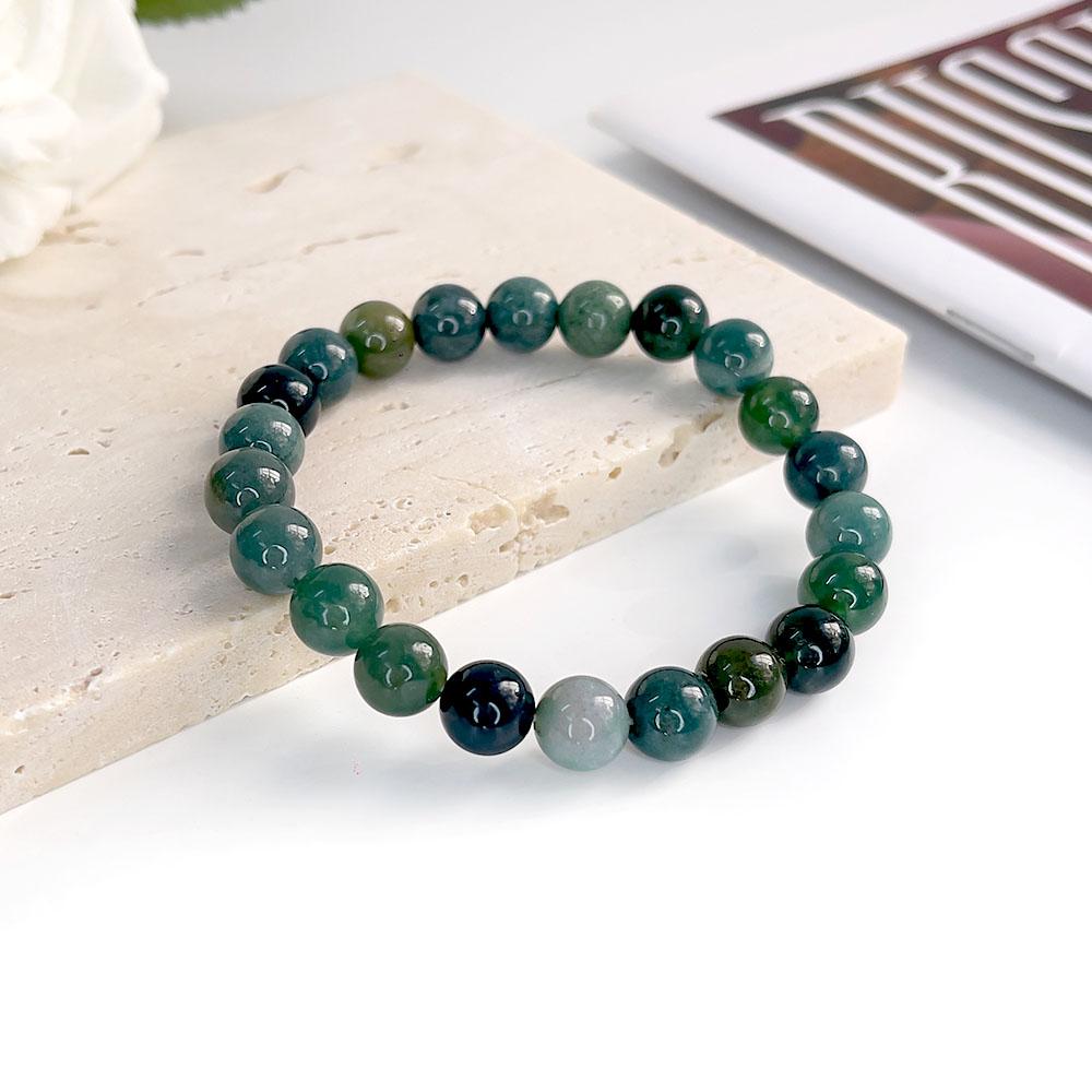 Wholesale 8 Mm Charm Beaded Bracelet Natural Stone Bracelet Crystal Bracelet Natural Stone Beaded Bracelet