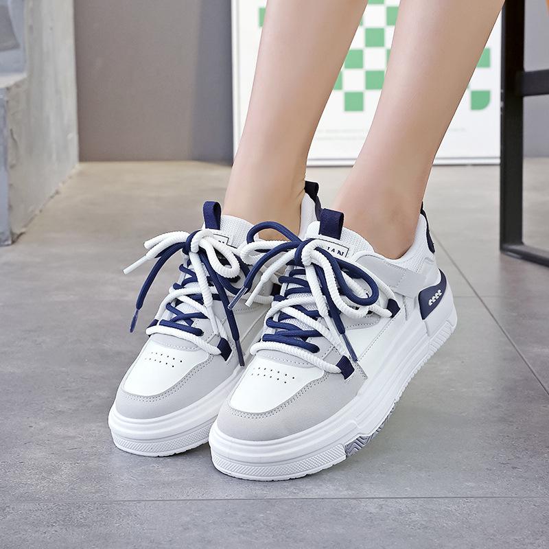 

Little white shoes women s 2025 new spring platform sports casual board shoes soft surface comfortable student versatile K1316 40