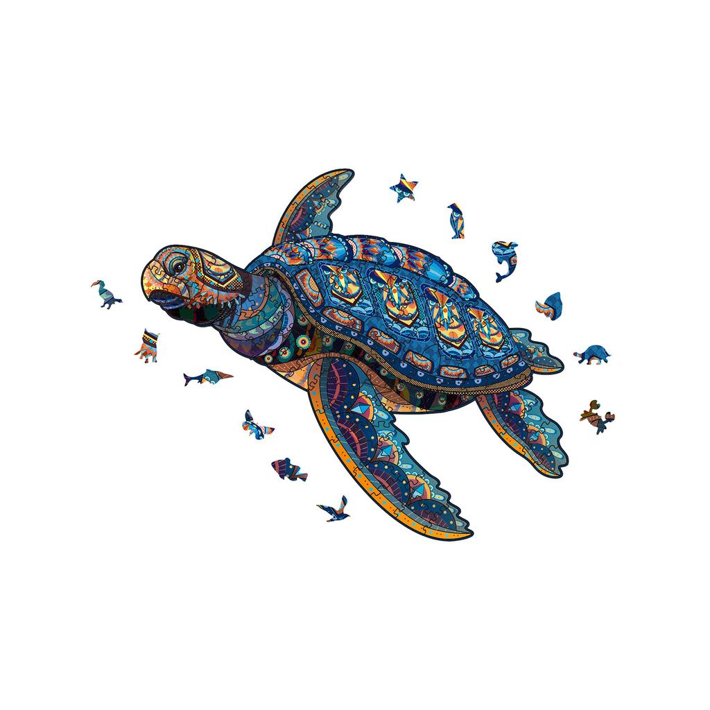 Wooden Puzzles for Adults, 100/200/300 Pieces Uniquely Irregular Animal Shaped Wooden Puzzles, High-difficulty Puzzle