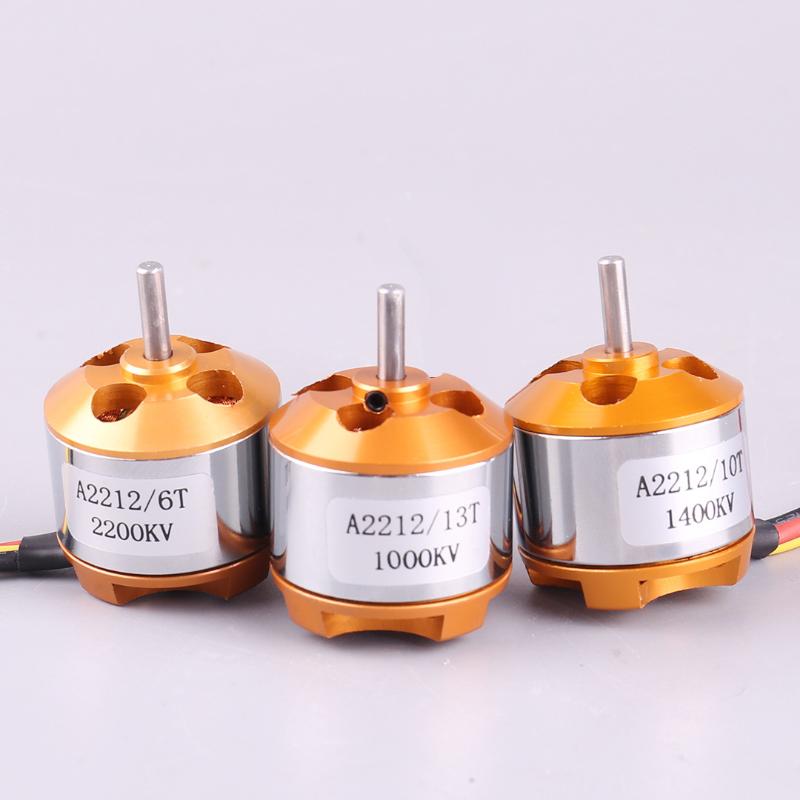 1 Set 1000Kv 1400Kv 2200Kv A2212 Brushless Motor For Rc Aircraft Plane Multi-Copter Brushless Outrunner Motor