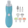 Baby Nail File Electric Nail Trimmer Toddler Fingernail Clippers for Baby Fingernails CareLight Blue