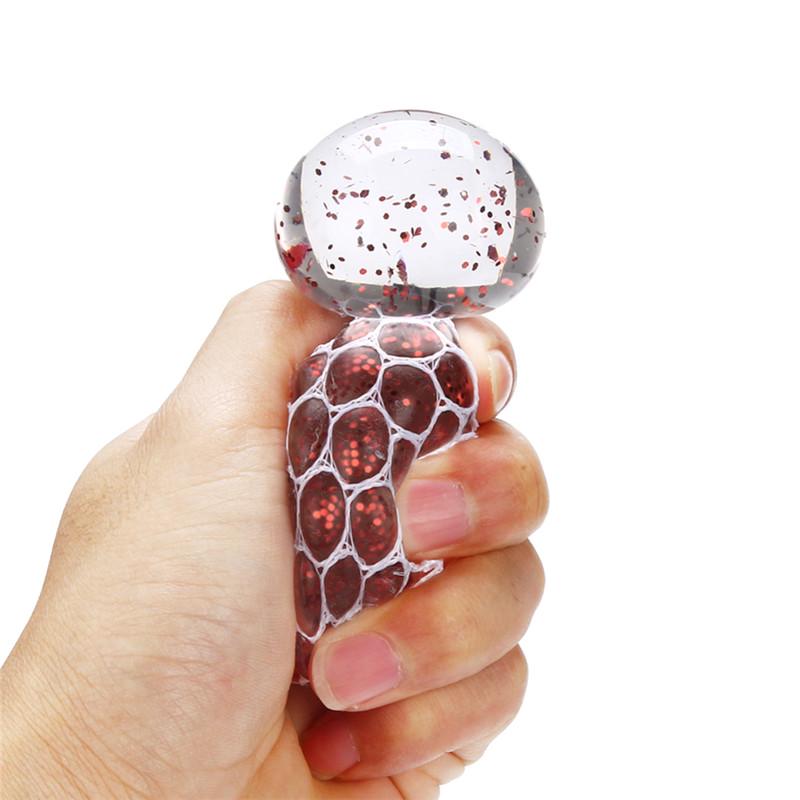 One Vent Decompression Hand Pinch Reticular Grape Ball Creative Bad Decompression Toy