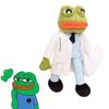 Sad Frog Pepe Plush Toy Cute Doctor Shaped Stuffed Animal